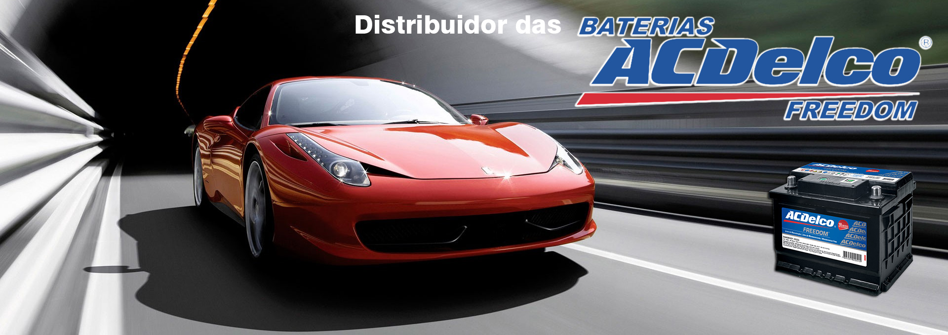 Distribuidor das Baterias ACDelco Freedom