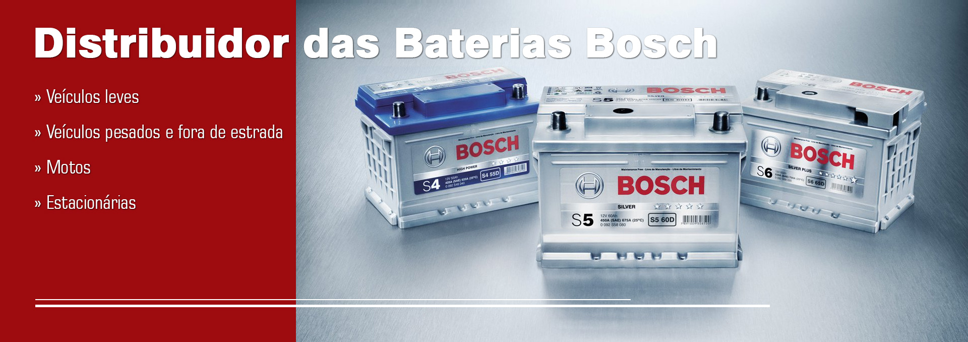 Distribuidor das Baterias Bosch